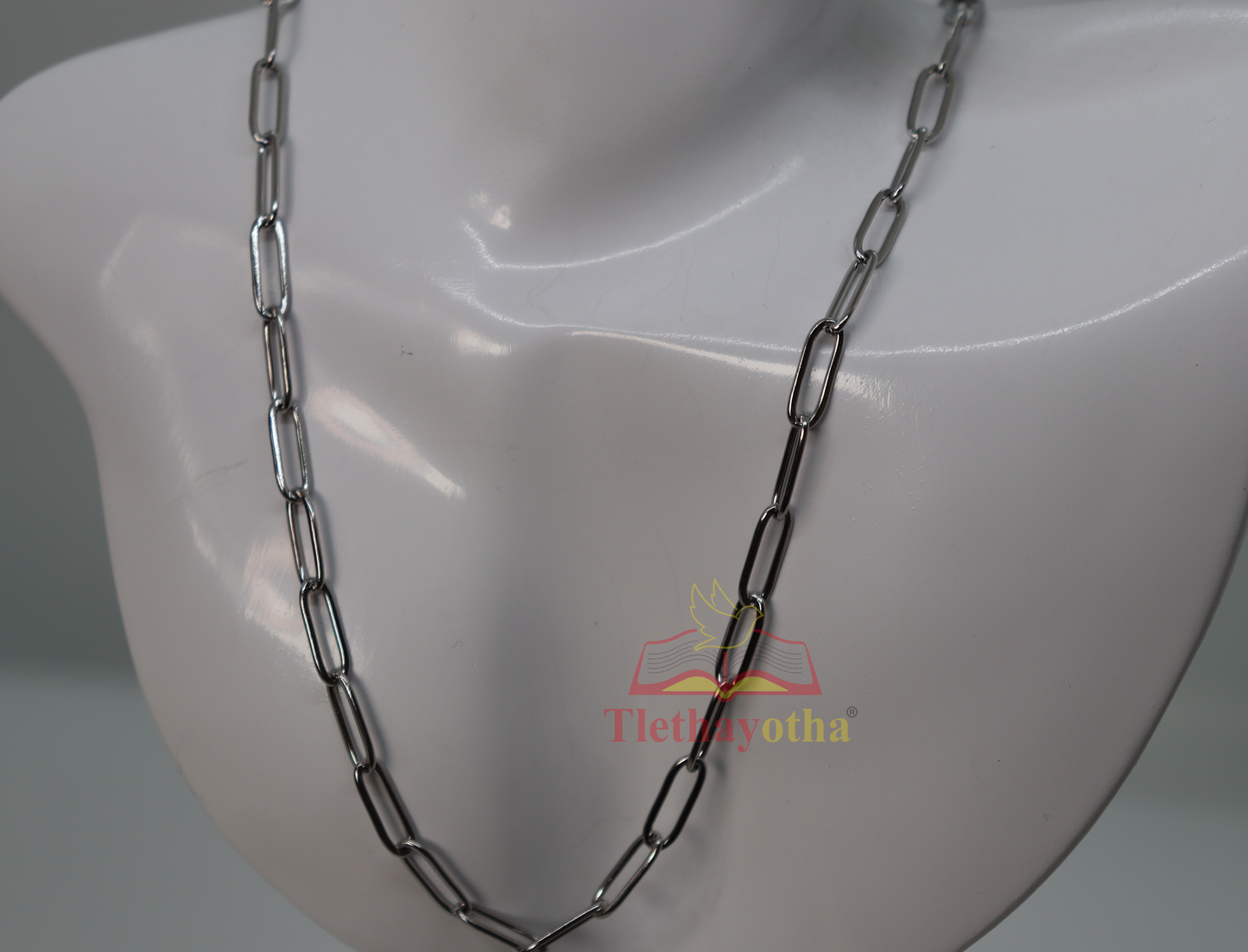 Paperclip Chain Necklace - Gold Stainless Steel Chain - Lustre & Star