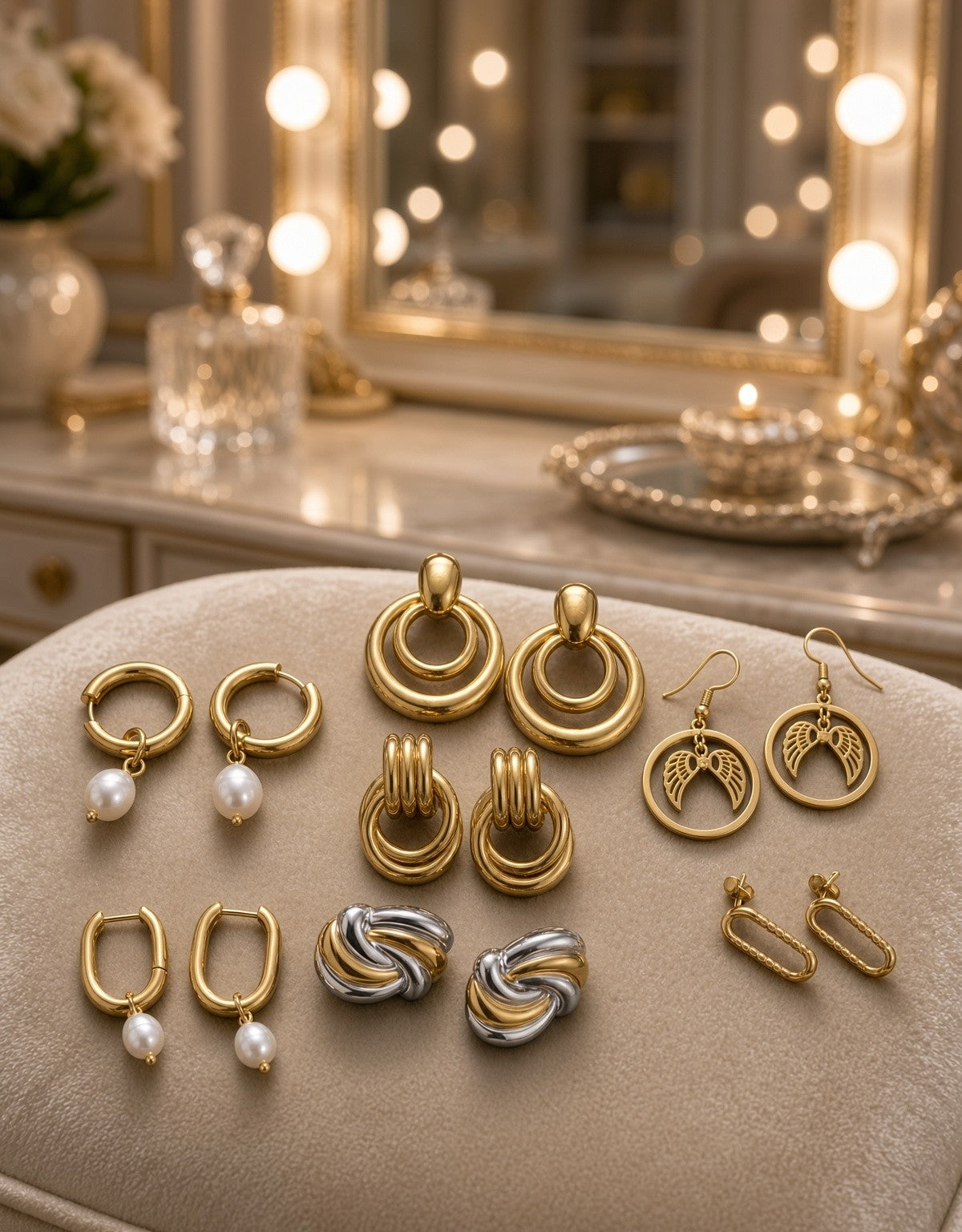 Modern Earrings - Stainless Steel