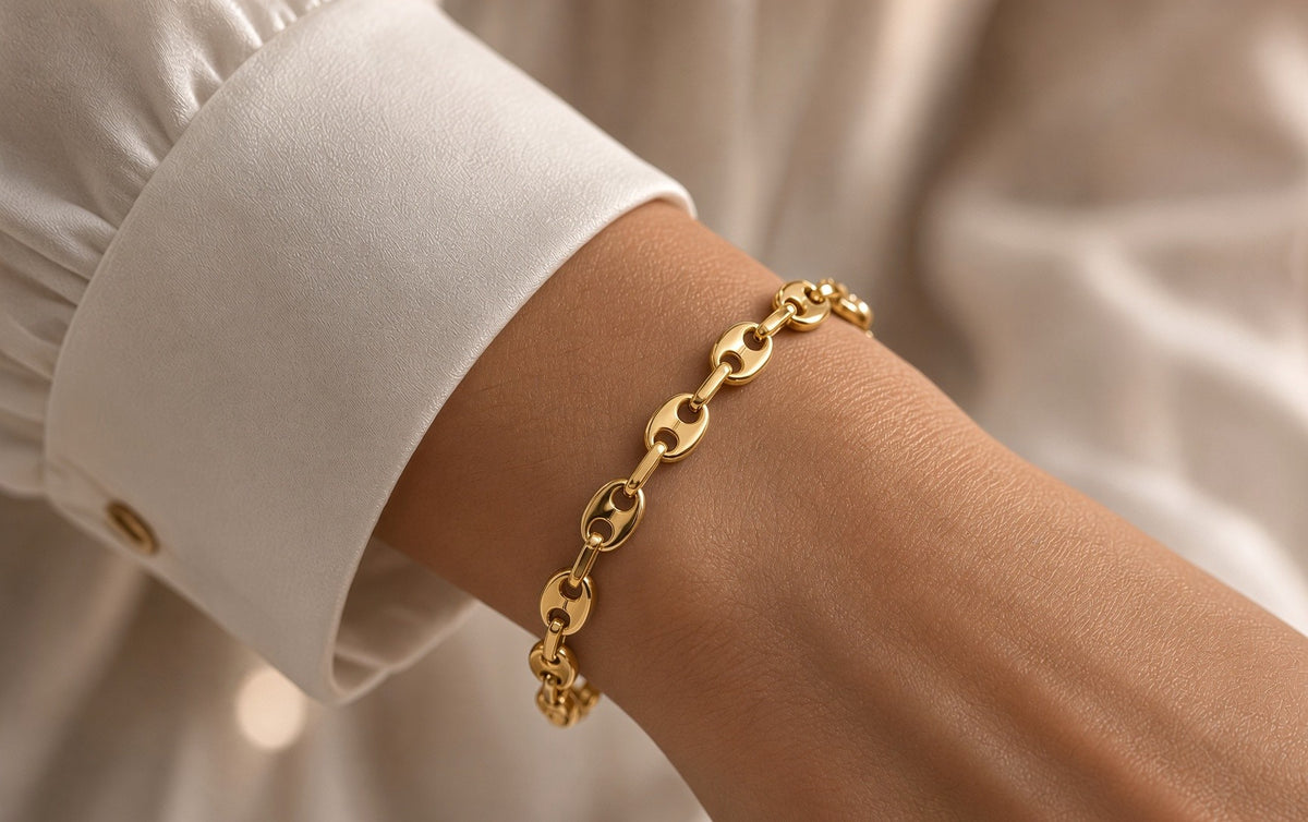 Coffee Bean Bracelet