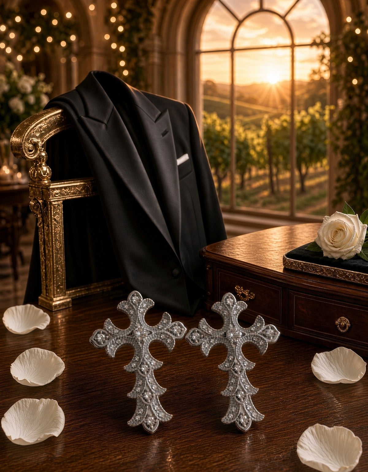 Spring Groom’s Back Cross
