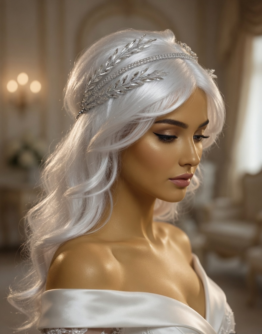 Sienna Bridal Hairpiece - Gold Floral Bridal Hair Accessory - Lustre & Star