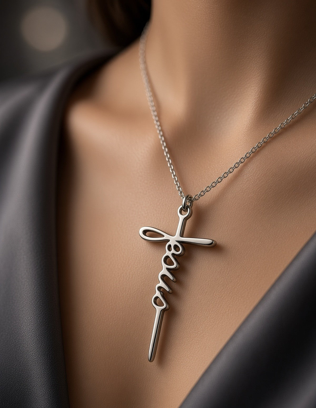 Jesus Cross Necklace