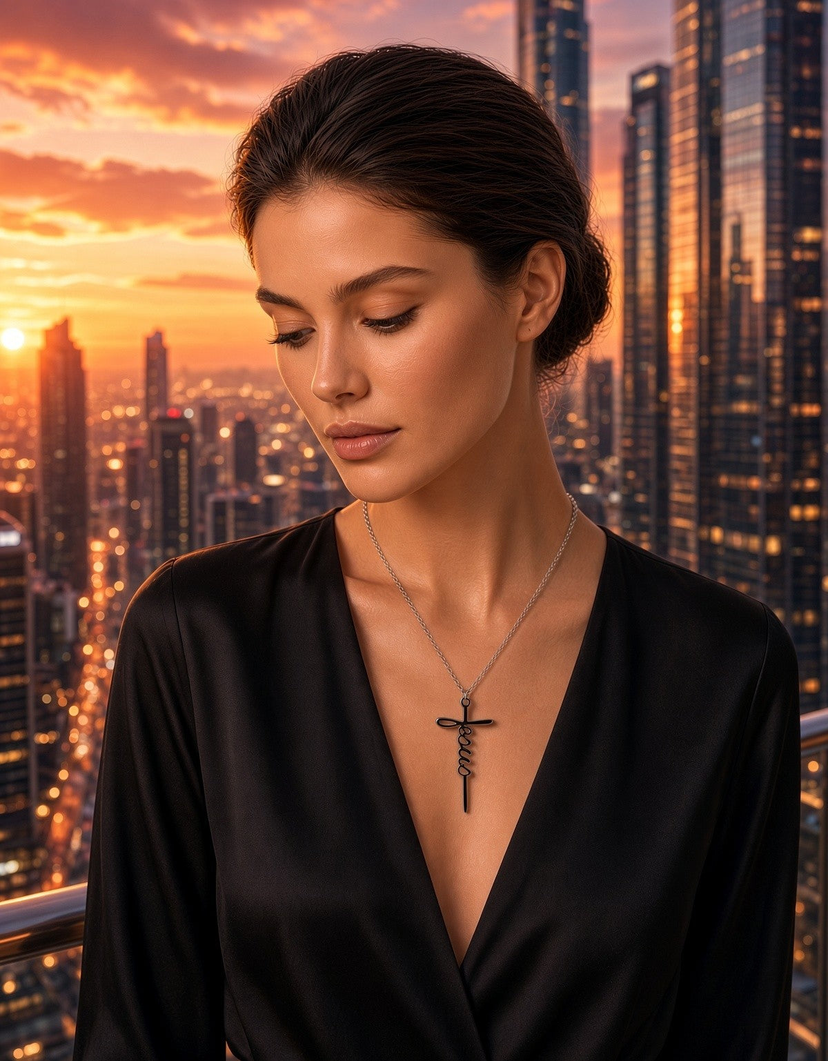 Jesus Cross Necklace