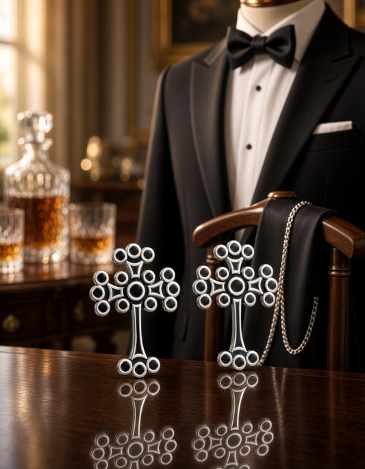 Middle Eastern Grooms Back Crosses