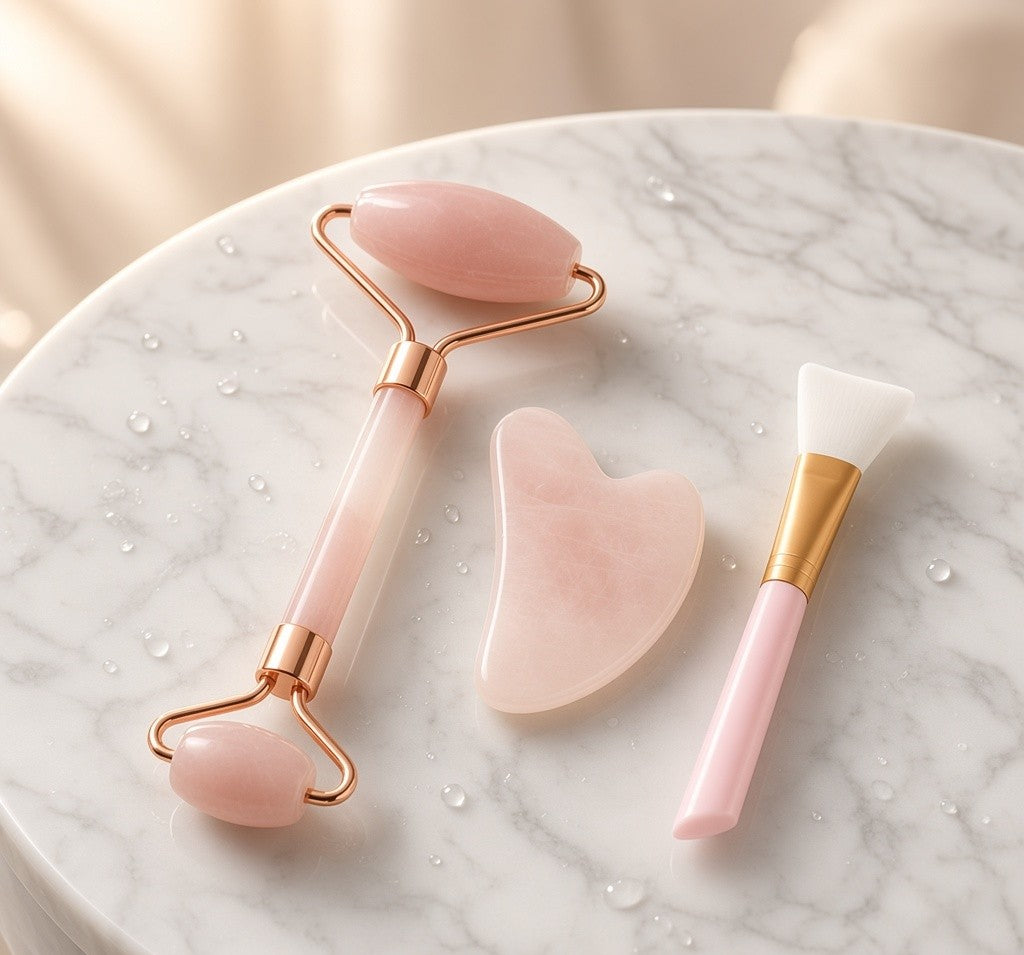 Jade Roller and Gua Sha Set