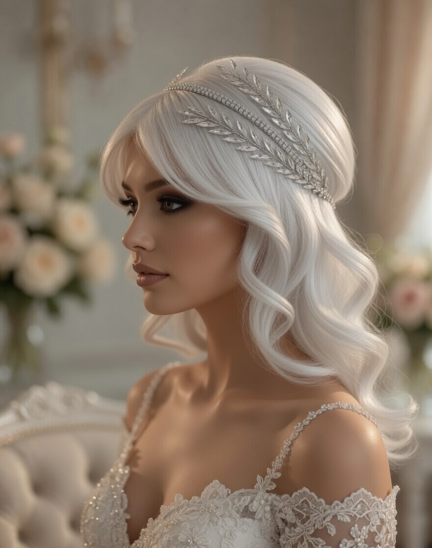 Sienna Bridal Hairpiece - Gold Floral Bridal Hair Accessory - Lustre & Star