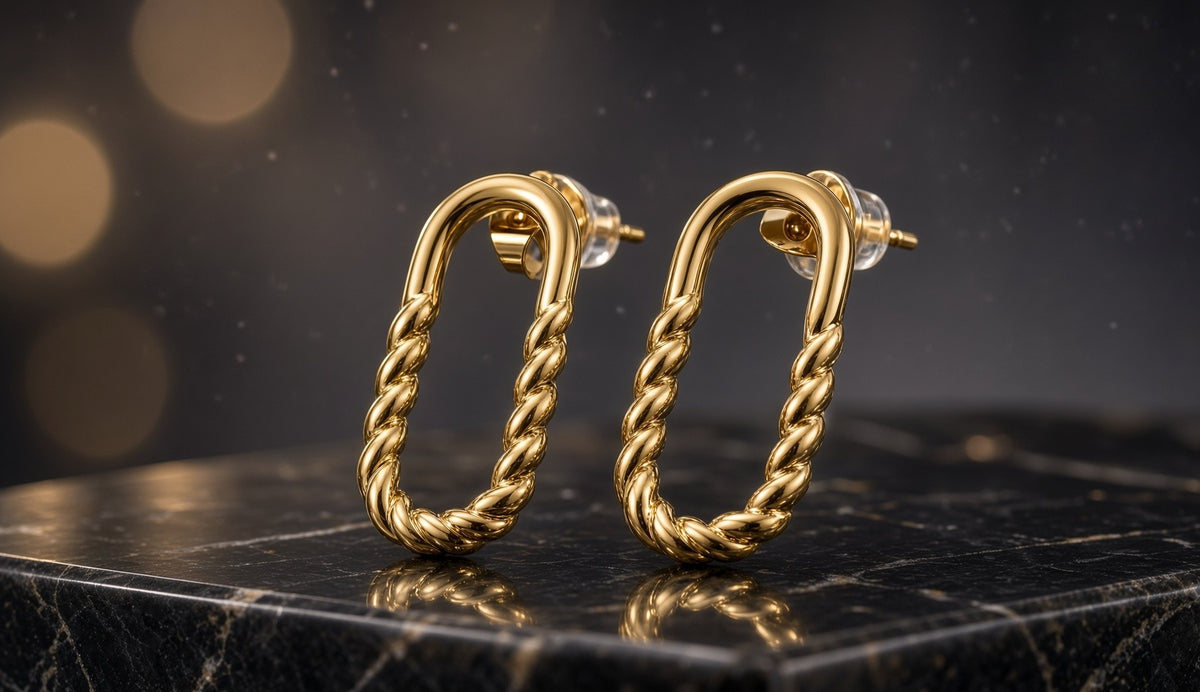Georgian Twisted Earrings