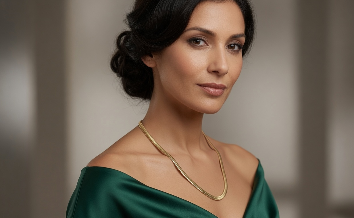 Snake Chain Necklace - Gold Stainless Steel Snake Chain - Lustre & Star