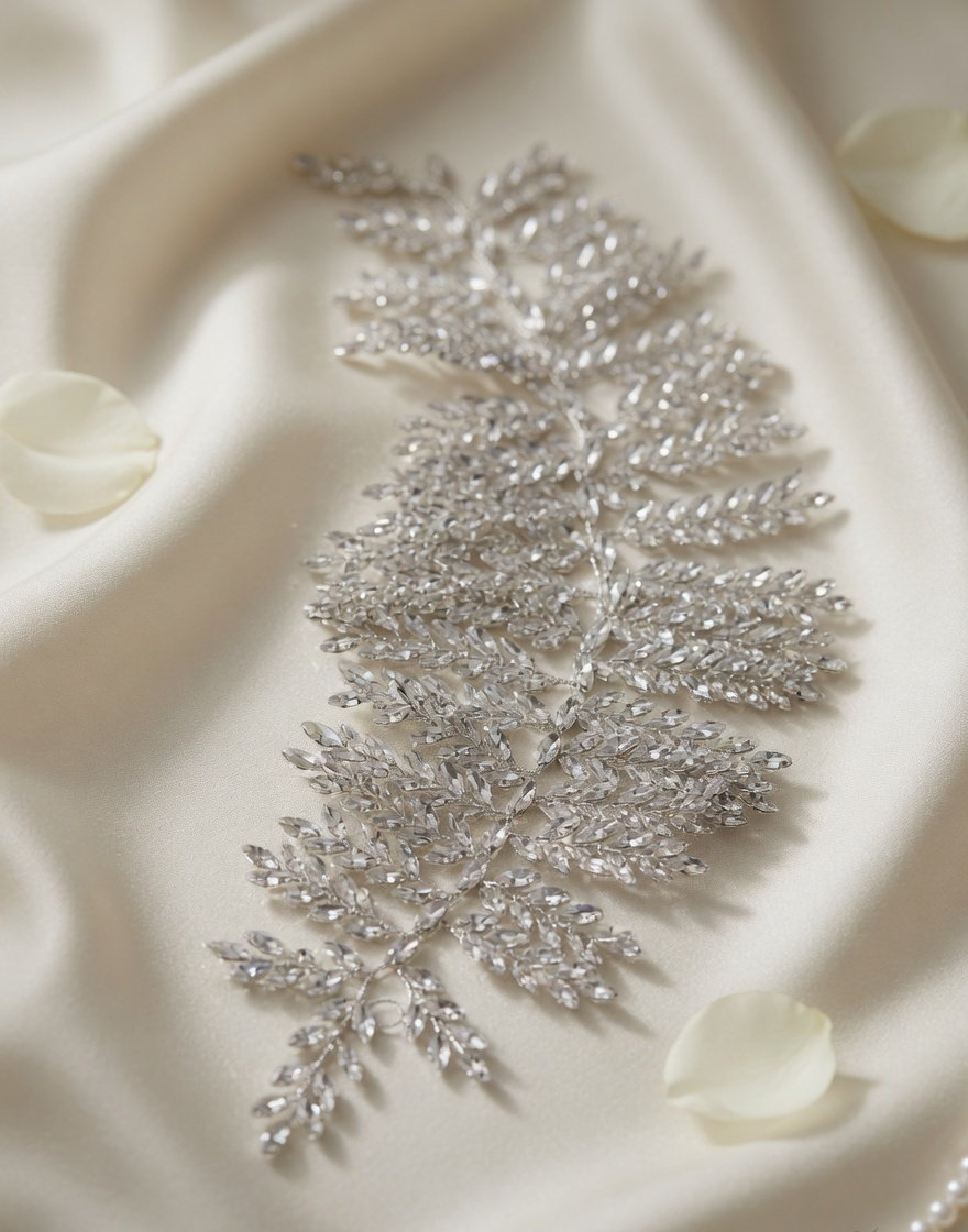 Calia Bridal Hairband - Gold Floral Bridal Headband - Lustre & Star