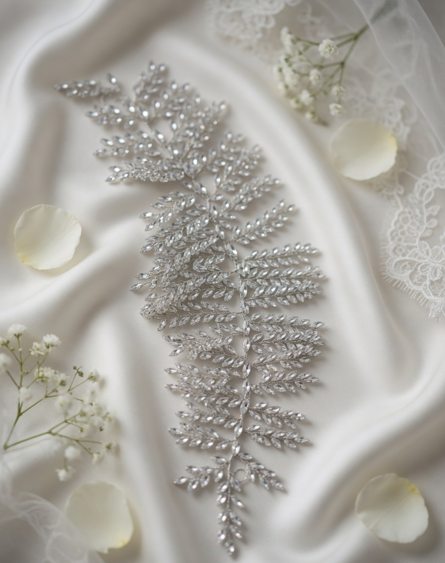 Calia Bridal Hairband - Gold Floral Bridal Headband - Lustre & Star