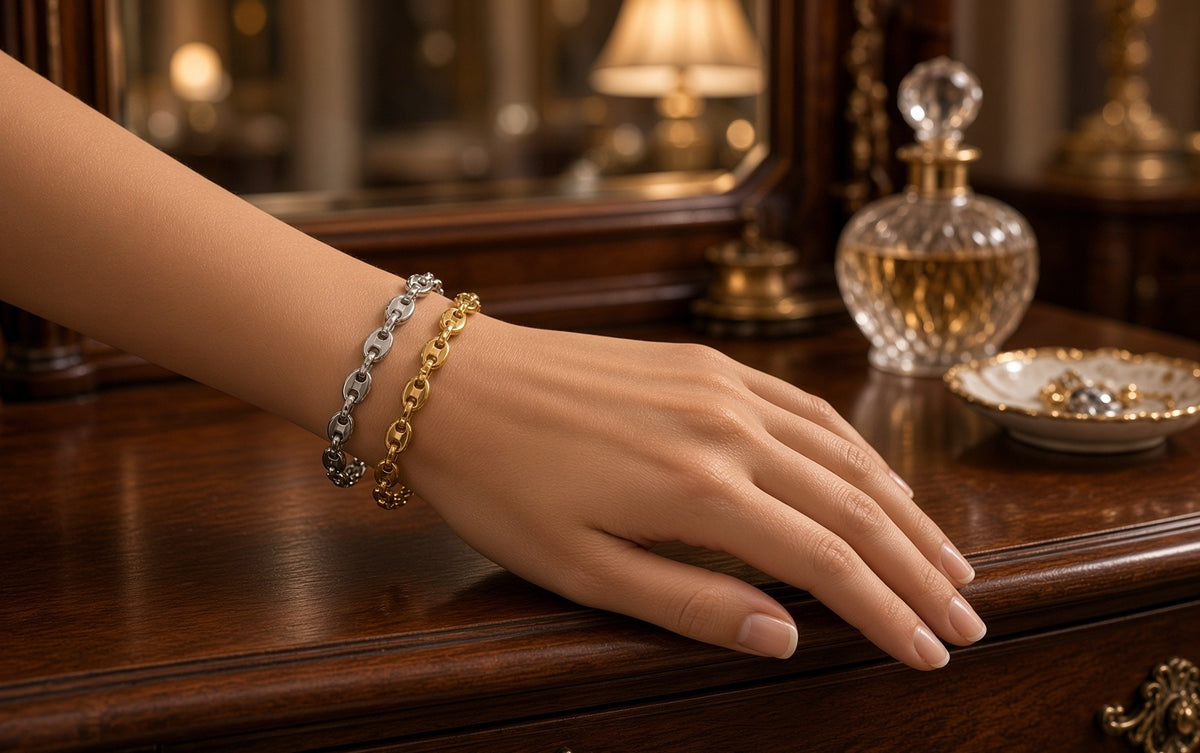 Coffee Bean Bracelet