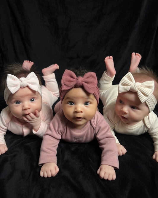 Bow Headband - Gold Hair Accessory - Lustre & Star