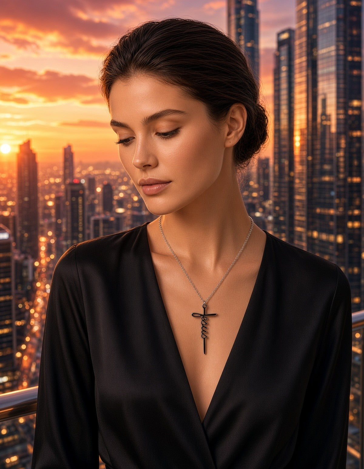 Jesus Cross Necklace